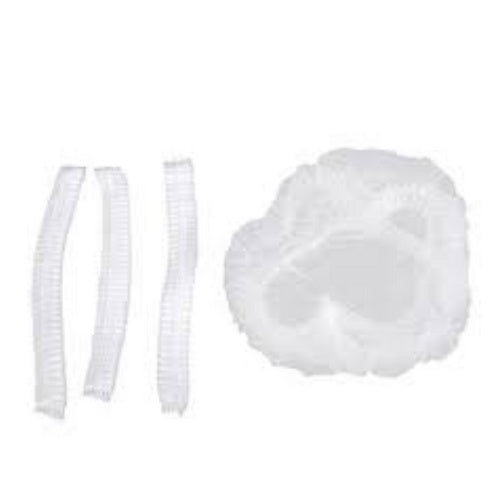 Rich Healthcare หมวกตัวหนอน เกรด A เเบบ เย็บ 2 เส้น หมวกคลุมผมใยสังเคราะห์ มี 4 สี Disposable Non woven Cap 50/100pcs