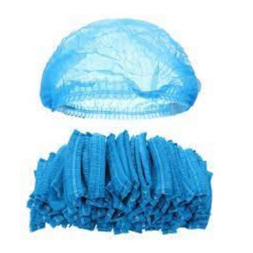 Rich Healthcare หมวกตัวหนอน เกรด A เเบบ เย็บ 2 เส้น หมวกคลุมผมใยสังเคราะห์ มี 4 สี Disposable Non woven Cap 50/100pcs