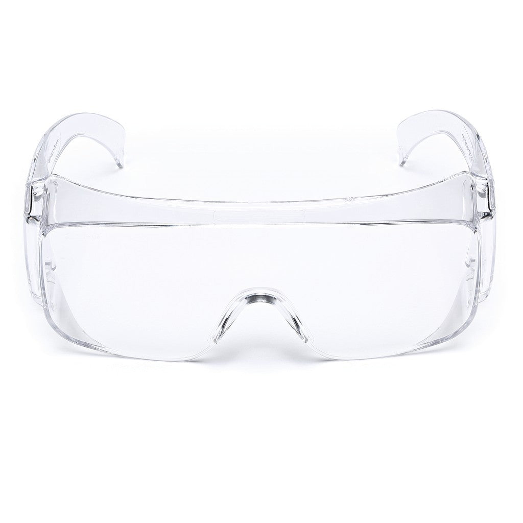 3M แว่นนิรภัยครอบแว่นสายตา เลนส์ใส Safety Eyewear UV Protection 99.9%