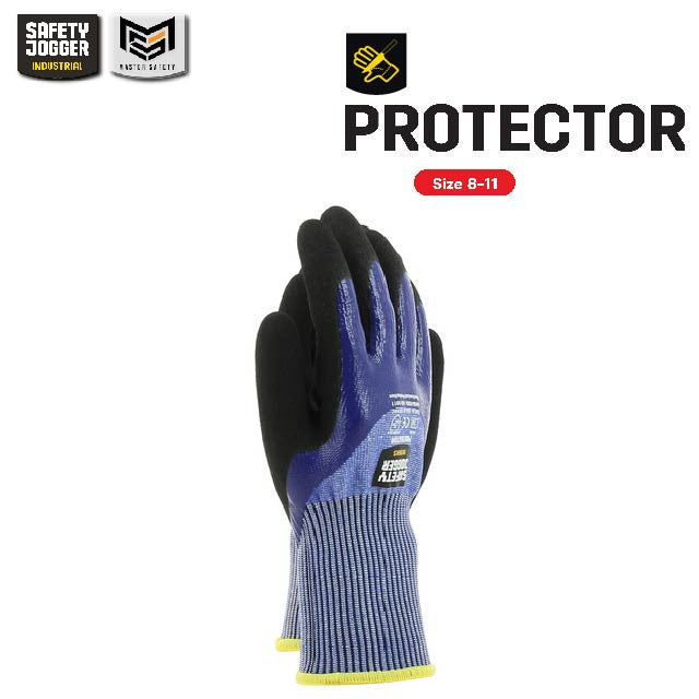 Rich Healthcare x Safety Jogger PROTECTOR ถุงมือเซฟตี้ ระดับ 5/C นิรภัย HPPE เคลือบยางไนไตร ได้มาตรฐานสากล