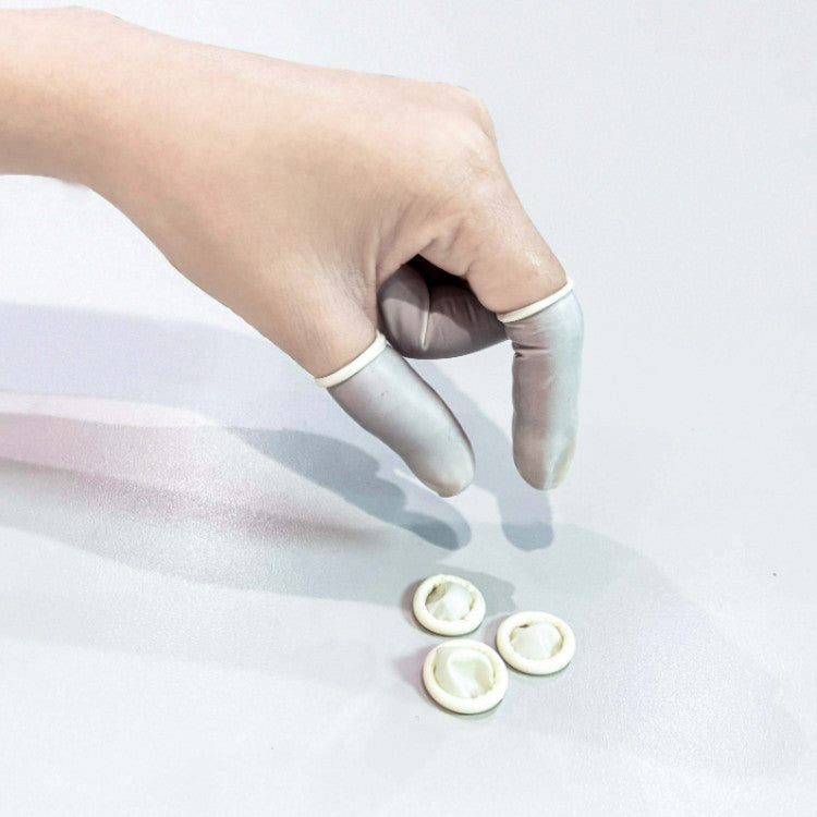 Rich Healthcare Latex Finger Cots ถุงนิ้ว ปลอก ถุงนิ้วยาง ถุงสวม ที่สวม Finger cots 20,50,100ชิ้น/ถุง 4 สี