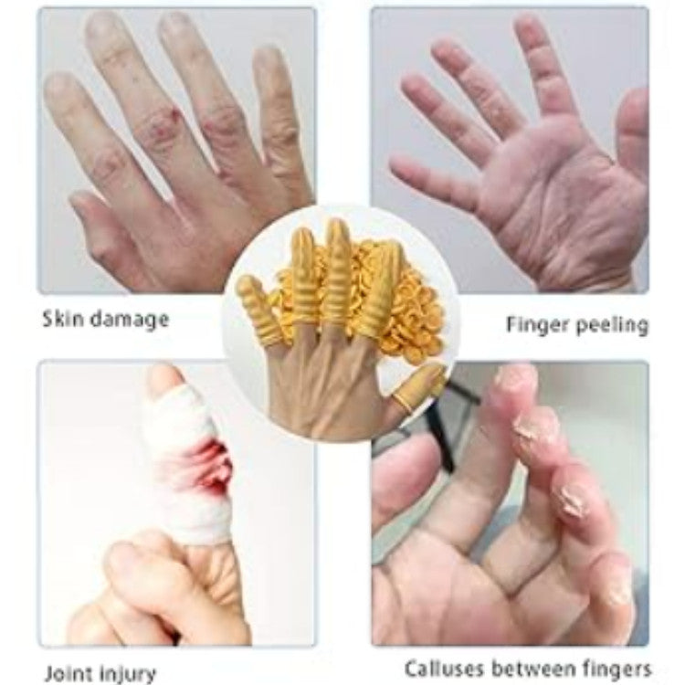 Rich Healthcare Latex Finger Cots ถุงนิ้ว ปลอก ถุงนิ้วยาง ถุงสวม ที่สวม Finger cots 20,50,100ชิ้น/ถุง 4 สี