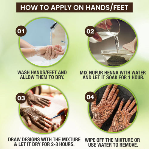 Godrej Nupur Henna 100% Natural 75g / 150g / 500g