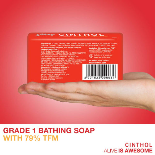 Godrej Cinthol Original Bar Soap 100g