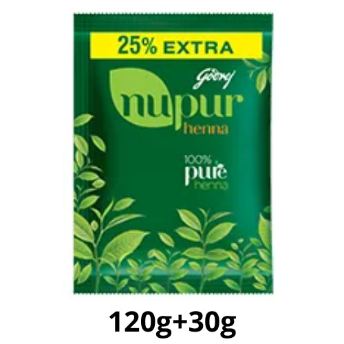 Godrej Nupur Henna 100% Natural 75g / 150g / 500g