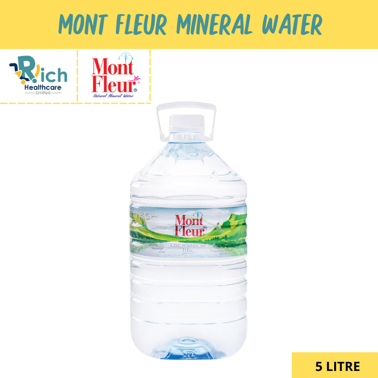 มองต์เฟลอ น้ำแร่ ขนาด 5 ลิตร Mont Fleur Mineral Water 5L ราคารวมส่งถูกที่สุด เก็บเงินปลายทาง
