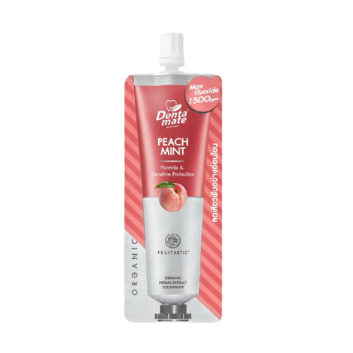 DENTAMATE (Fresh Mint / Yuzu Mint / Peach Mint) 11 g. เดนตาเมท ยาสีฟันสมุนไพรสกัด เฟรชมินต์ 11 กรัม