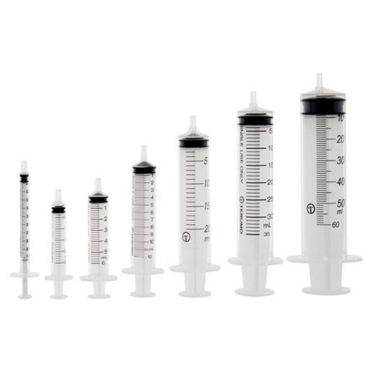 Nipro Disposable Syringe (1กล่อง) กระบอกฉีดยา นิโปร ไซริงค์ ขนาด 1 3 5 10 (100pcs) 20 (50pcs) 50 ml (30pcs) ไม่มีเข็ม*LS