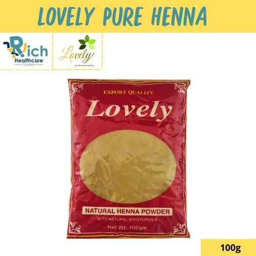Lovely Henna 100% Natural Herbal 100g