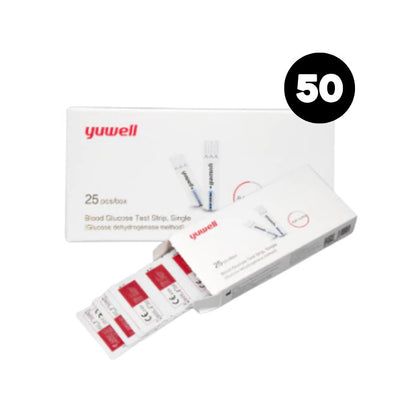 Yuwell Thailand Sugar Monitor Test Strips [Y350] [Used For Y-660 Model]