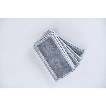 Biosafe Carbon Medical Mask หน้ากากอนามัยคาร์บอน (Carbon) หนา 4ชั้น  กล่อง 50 ชิ้น