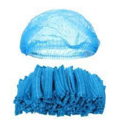 Rich Healthcare หมวกตัวหนอน เกรด A เเบบ เย็บ 2 เส้น หมวกคลุมผมใยสังเคราะห์ มี 4 สี Disposable Non woven Cap 50/100pcs