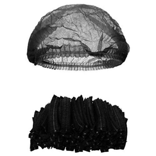 Rich Healthcare หมวกตัวหนอน เกรด A เเบบ เย็บ 2 เส้น หมวกคลุมผมใยสังเคราะห์ มี 4 สี Disposable Non woven Cap 50/100pcs