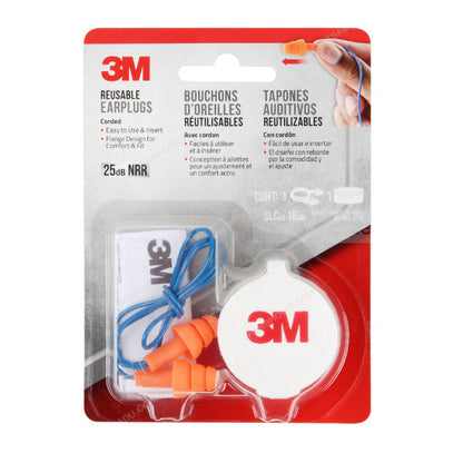 3M Earplugs ที่อุดหู ลดเสียง เอียร์ปลั๊ก โฟมอุดหู กั้นเสียง Earplug มี 2 แบบ (ใช้ซ้ำได้1คู่ / ใช้แล้วทิ้ง4คู่)disposable