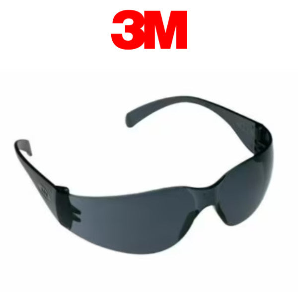 3M Safety Eyewear แว่นตานิรภัย รุ่น Virtua เลนส์เทา เคลือบแข็งป้องกันรอยขีดข่วน (grey lens)
