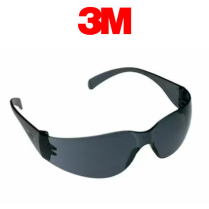 3M Safety Eyewear แว่นตานิรภัย รุ่น Virtua เลนส์เทา เคลือบแข็งป้องกันรอยขีดข่วน (grey lens)