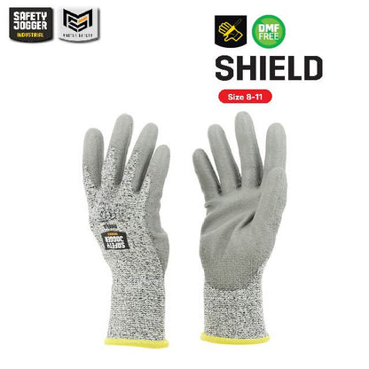 Rich Healthcare x Safety Jogger SHIELD ถุงมือเซฟตี้ HPPE ทนต่อการบาด 5/C ไร้รอยต่อ DMF FREE ได้มาตรฐานสากล