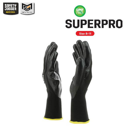 Rich Healthcare x Safety Jogger SUPERPRO ถุงมือเซฟตี้ กระชับมือ ใช้ได้กับงานทุกประเภท ได้มาตรฐานสากล