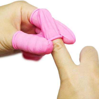 Rich Healthcare Latex Finger Cots ถุงนิ้ว ปลอก ถุงนิ้วยาง ถุงสวม ที่สวม Finger cots 20,50,100ชิ้น/ถุง 4 สี
