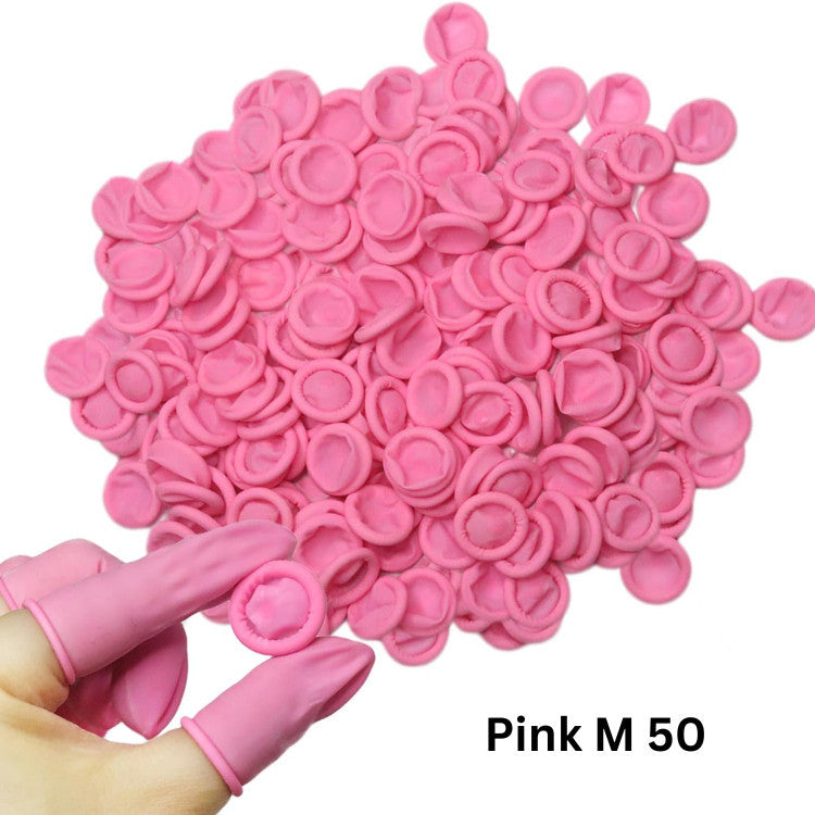 Rich Healthcare Latex Finger Cots ถุงนิ้ว ปลอก ถุงนิ้วยาง ถุงสวม ที่สวม Finger cots 20,50,100ชิ้น/ถุง 4 สี