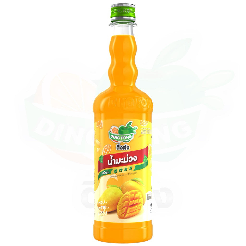 DingFong Fruit Squash น้ำผลไม้ติ่งฟง ผลิตภัณฑ์กลุ่มน้ำผลไม้ 760ml [Ding Fong] ติ่งฟง