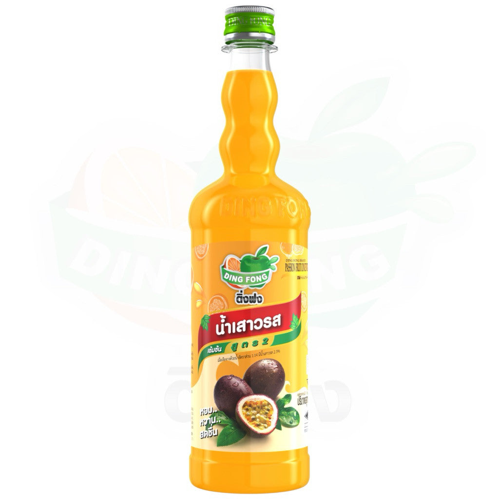 DingFong Fruit Squash น้ำผลไม้ติ่งฟง ผลิตภัณฑ์กลุ่มน้ำผลไม้ 760ml [Ding Fong] ติ่งฟง
