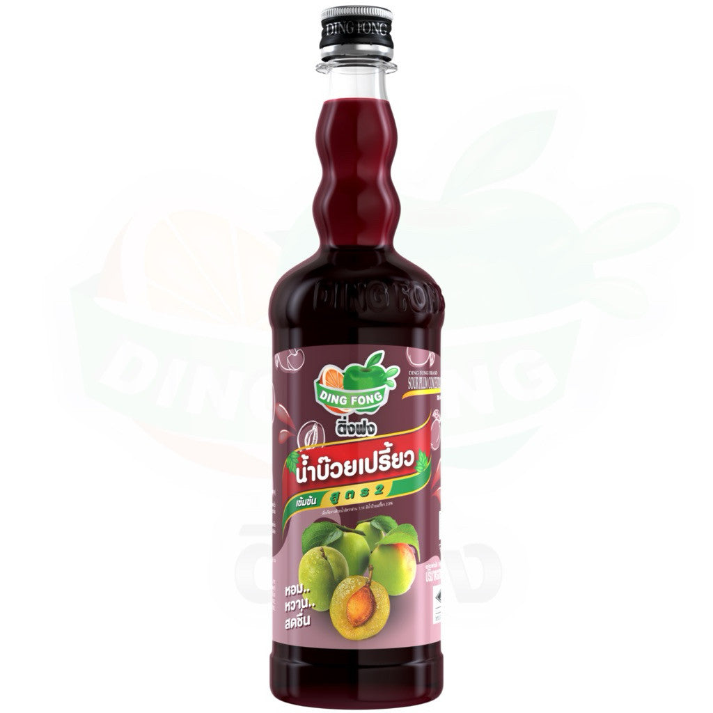 DingFong Fruit Squash น้ำผลไม้ติ่งฟง ผลิตภัณฑ์กลุ่มน้ำผลไม้ 760ml [Ding Fong] ติ่งฟง