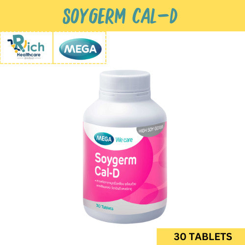Mega We Care เมก้าวีแคร์ SOYGERM CAL-D (30 's ) ซอยเจิร์ม แคลดี 30 เม็ด