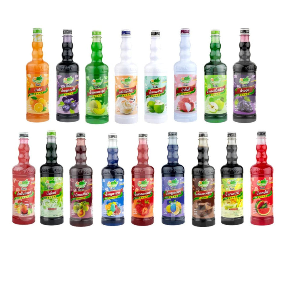 DingFong Fruit Squash น้ำผลไม้ติ่งฟง ผลิตภัณฑ์กลุ่มน้ำผลไม้ 760ml [Ding Fong] ติ่งฟง