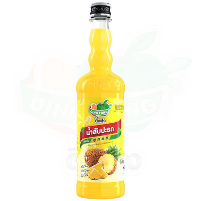 DingFong Fruit Squash น้ำผลไม้ติ่งฟง ผลิตภัณฑ์กลุ่มน้ำผลไม้ 760ml [Ding Fong] ติ่งฟง