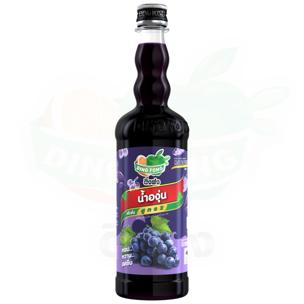 DingFong Fruit Squash น้ำผลไม้ติ่งฟง ผลิตภัณฑ์กลุ่มน้ำผลไม้ 760ml [Ding Fong] ติ่งฟง
