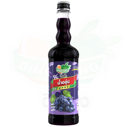 DingFong Fruit Squash น้ำผลไม้ติ่งฟง ผลิตภัณฑ์กลุ่มน้ำผลไม้ 760ml [Ding Fong] ติ่งฟง