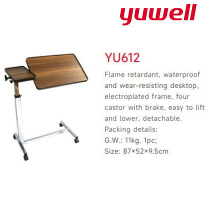 Yuwell Table Over Bed Table YU612 [1 Year Warranty]