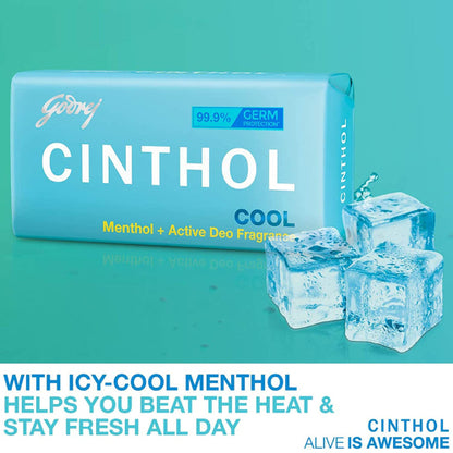 Godrej Cinthol Cool Bar Soap 100g