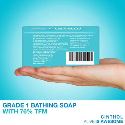 Godrej Cinthol Cool Bar Soap 100g