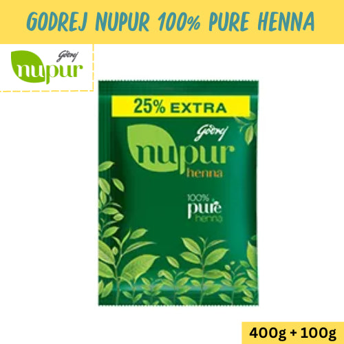 Godrej Nupur Pure Henna 100% (500g)