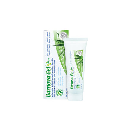 Burnova Gel Plus 25g/50g/70g 3 สี เจลว่านหางจระเข้ ลดรอยสิว ผิวไหม้ เบอโนว่าเจล