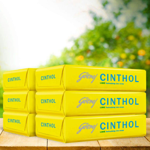Godrej Cinthol Lime Bar Soap 100g