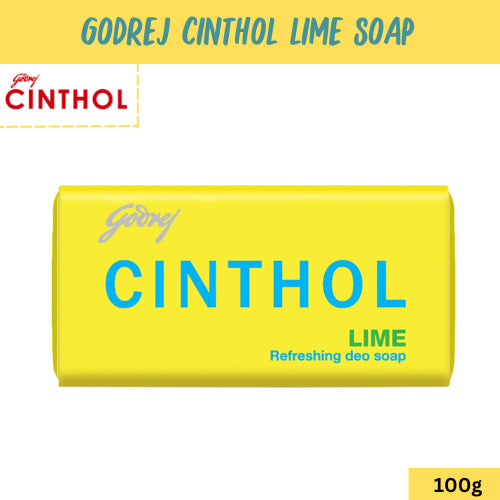 Godrej Cinthol Lime Bar Soap 100g