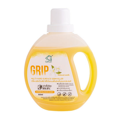 Grip Germ Killer น้ำยาฆ่าเชื้อ ทำความสะอาด ถูพื้น ปลอดภัย ไม่ก่อให้เกิดการแพ้ต่อเด็กเล็ก สัตว์เลี้ยง Multi-Surface 500ml