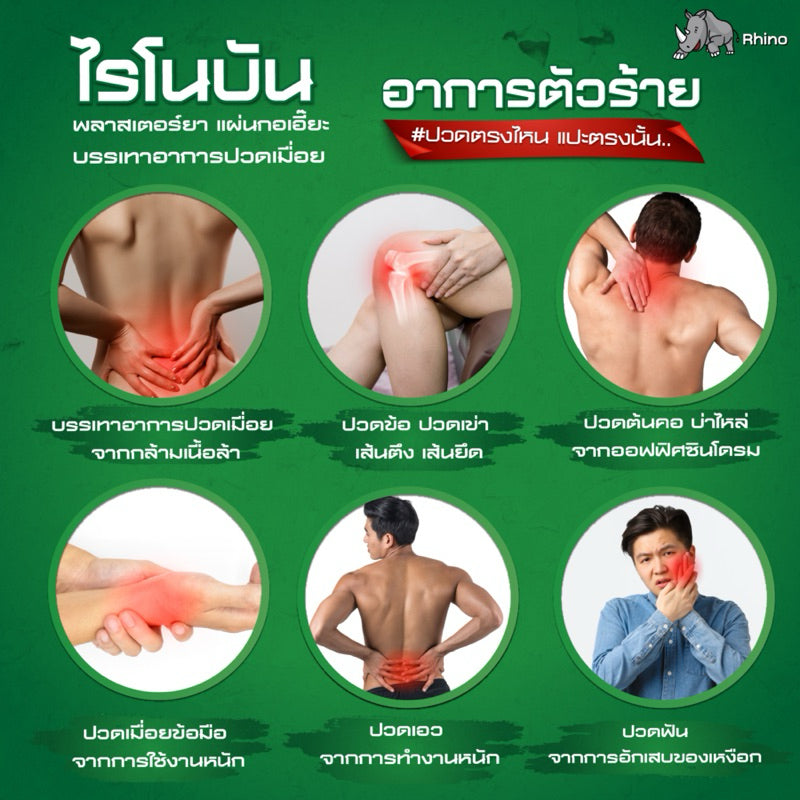 Rhinobun 10 Plaster/Sachet