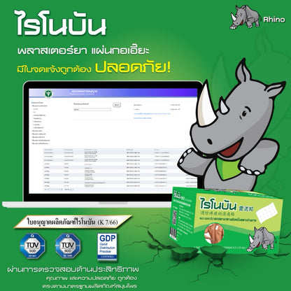 Rhinobun 10 Plaster/Sachet