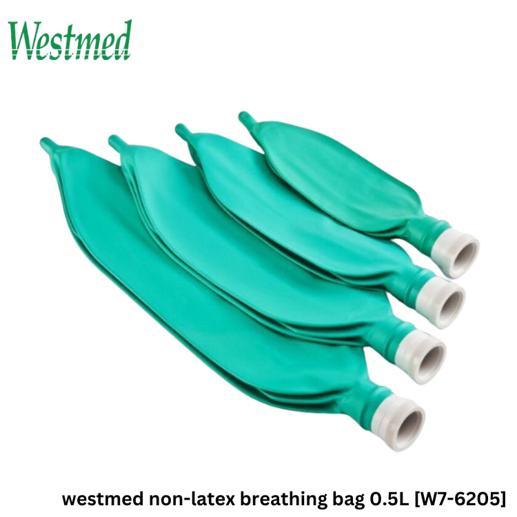Westmed Breathing, Anesthesia Bag [Non-Latex] แบคดมยา ถุงสำรองออกซิเจน ถุงช่วยหายใจสำหรับชุดดมยา [Size: 0.5L,1L, 2L, 3L]