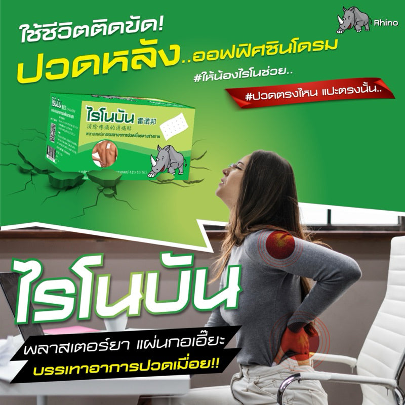 Rhinobun 10 Plaster/Sachet