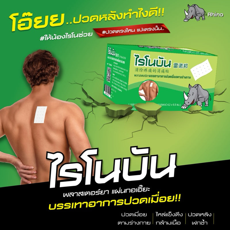 Rhinobun 10 Plaster/Sachet