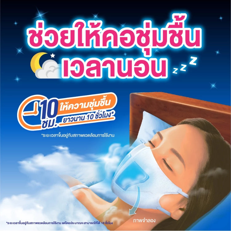 Nodogle Moisturizing Mask หน้ากากโนโดเกิล รุ่น ไม่มีกลิ่น/กลิ่นยูคาลิปตัส 3 ชุด [1 กล่อง] แผ่นกรองให้ความชุ่มชื้น