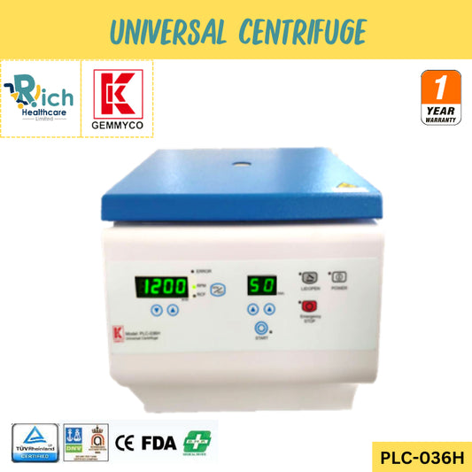Gemmy Centrifuge [PLC-036H] 1 Year Warranty