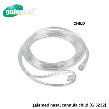 Galemed Nasal Cannula [Child/Infant] ท่อให้ออกซิเจนทางรูจมูก แบบใช้ครั้งเดียว สำหรับเด็กโต / เด็กเล็ก