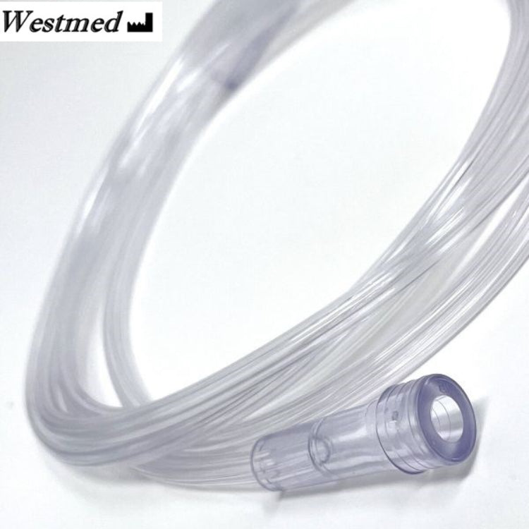 Westmed Oxygen Tubing สายออกซิเจน ข้อต่อเรียบธรรมดา/ข้อต่อแบบเกลียว 2.1m