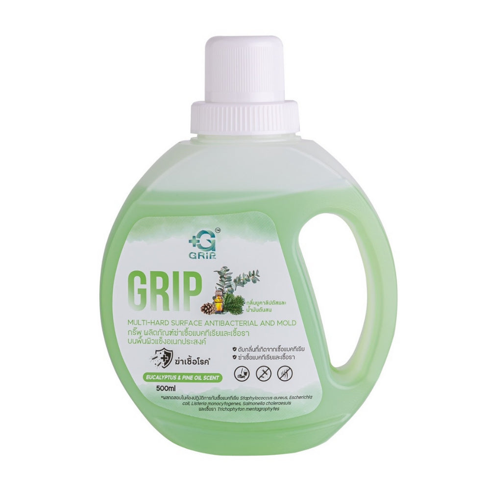 Grip Germ Killer น้ำยาฆ่าเชื้อ ทำความสะอาด ถูพื้น ปลอดภัย ไม่ก่อให้เกิดการแพ้ต่อเด็กเล็ก สัตว์เลี้ยง Multi-Surface 500ml